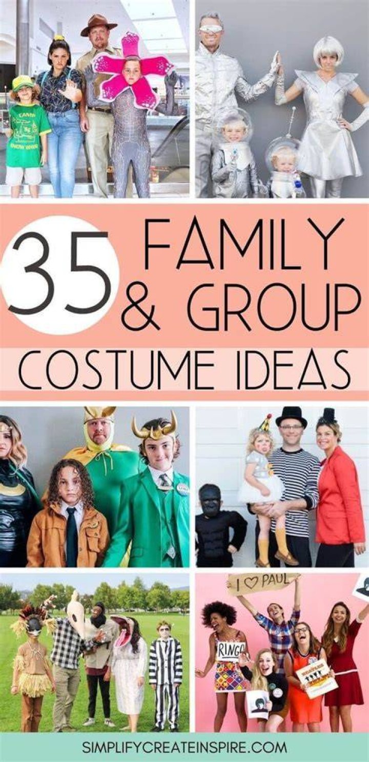 group Halloween costumes for family of 3