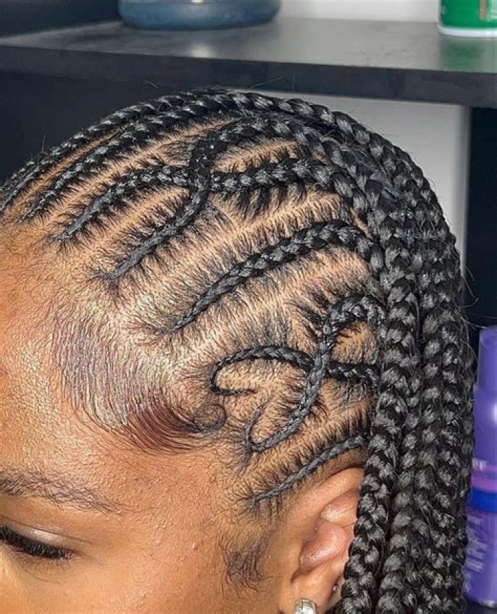 trending cornrows